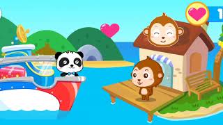 Part 1-Babybus Panda's Ship - Become a ship captain and learn all About Sailing | #Babybus Game#kai