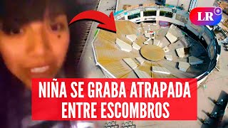 TRAGEDIA en Real Plaza Trujillo: NIÑA ATRAPADA envía IMPACTANTE MENSAJE en video | #LR