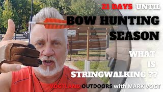 Traditional Archery - What is String Walking?