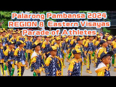 Palarong Pambansa 2024 Delegates Of REGION 8 EASTERN VISAYAS At Cebu ...