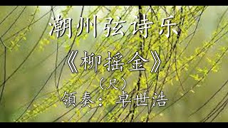 Teochew Music 潮州音樂《柳搖金》尺字頭、領奏：卓世浩、演奏：真音樂團隊