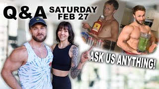 ASK US ANYTHING | Q&A HANGOUT (Vegan nutrition, fitness, calisthenics & more!)