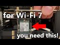 Is Intel gatekeeping WiFi 7? A very quick look at the Intel BE200.