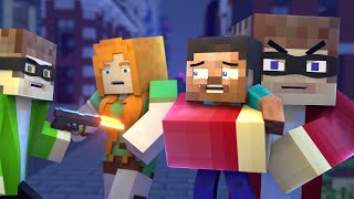 The minecraft life of Steve and Alex | Сhild abduction | Minecraft animation