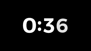 36 Seconds | COUNTDOWN Timer 🔥 ( No Copyright )