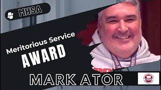 2024 MHSA Meritorious Service Award - Mark Ator