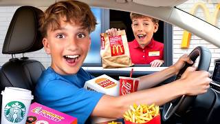 I Tested Every DRIVE THRU for 24 Hours!