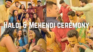 Haldi and Mehendi Ceremony | Aadya & Mayur Wedding