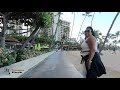 Virtual Run - Waikiki Beach Hawaii - Beaches and Streets   30 minutes  No Music
