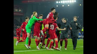 SCENES! Jota's winning penalty and Klopp's fist pump celebrations!