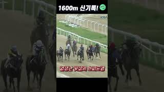 1600m 신기록 세우며 오너스컵 우승! 스피드영 #shorts