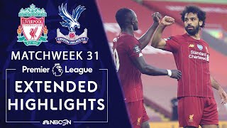 Liverpool v. Crystal Palace | PREMIER LEAGUE HIGHLIGHTS | 6/24/2020 | NBC Sports
