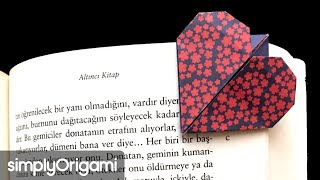 ORIGAMI Bookmark | Make an easy ❤ BOOKMARK | How To 🌸 | by David Pettry & Francis Ow