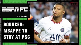 BREAKING: Kylian Mbappe STAYING at PSG - Sources ‘The most INCREDIBLE transfer saga ever!’ | ESPN FC