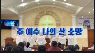 블레싱워십팀 - 주 예수 나의 산 소망 #찬양 #한인교회 #worshipmusic