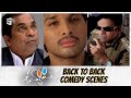 Happy Telugu Movie | Back to Back Comedy Scenes | Allu Arjun, Genelia, Manoj Bajpayee | Karunakaran