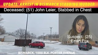UPDATE: Arrest In Bismarck Stabbing Murder