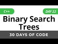 Day 22: Binary Search Trees - 30 Days of Code HackerRank Solutions