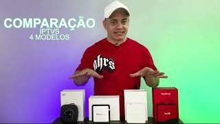 COMPARAÇÃO TVBOX H7 - DUOSAT PULSE - BTV11 -  REDPRO 2