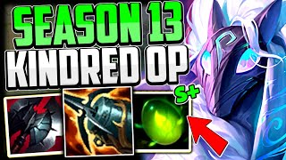 How to Play Kindred Jungle & CARRY LOW ELO + Best Build/Runes | Season 13 Guide League of Legends