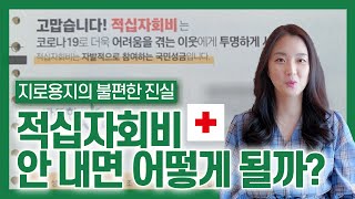 매번 오는 적십자회비는 어떻게 알고 오는걸까?