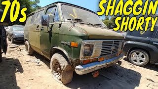 1974 Chevy Short Van 20 Junkyard Find