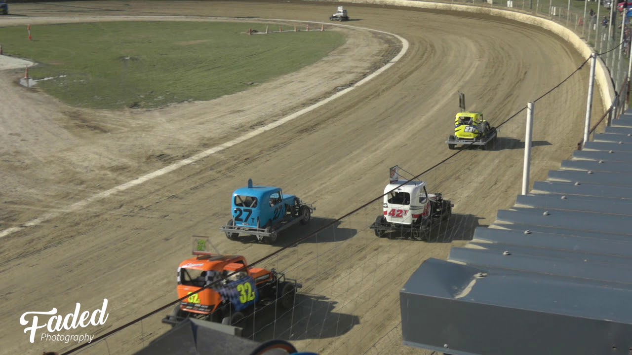 Central Motor Speedway - Youth Mini Stocks Race 1 Saturday - YouTube