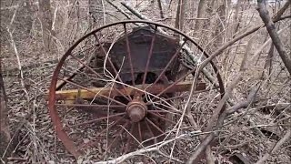 Exploring Old Abandoned Farm Equipment