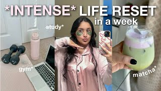 RESETTING MY LIFE in a week ♡ wellness, fitness & studying