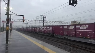 １５５０レ　ＥＦ６４-１００３　清洲駅通過