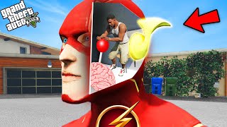Franklin Enter In Flash Head To Control Mind ! GTA V Avengers