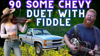 Oliver Anthony - 90 Some Chevy, Girl REACTS WITH FIDDLE!!