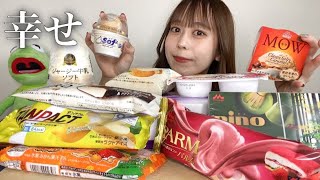 【大食い】大好きなアイスを欲望のままに食べまくる！【モッパン】