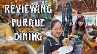 Reviewing Purdue Dining || 普渡大學食堂大評比