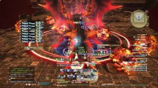 FF14   極ニーズヘッグ征竜戦　　竜 vs 竜　男塾名物!!ダイブ合戦　［リューサン視点］