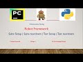 Python Robot Framework Part 21: How to Handle Setup and TearDown in Robot framework | telugu