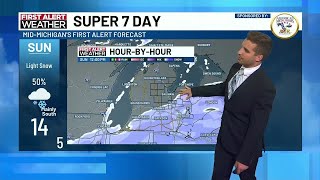 Super 7 Day First Alert Forecast: Snow to impact some
