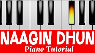 Naagin Been | Perfect Piano Tutorial | Mobile Piano Tutorials Hindi Songs | App instrumental |