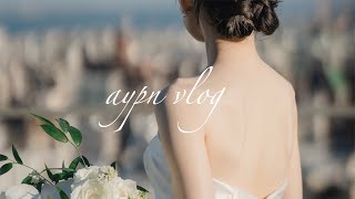 vlog| 私たちの結婚式,前撮り,結婚式準備💍🕊