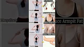 how to reduce arm fat  at home | arm exercises for women #shorts