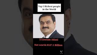 Top 5 Richest people in the World 😲🔥#shorts