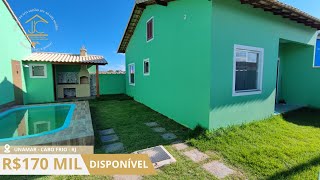 OPORTUNIDADE IMPERDÍVEL 🚨CASA À VENDA POR APENAS R$170 MIL COMPLETA -  CABO FRIO - RJ