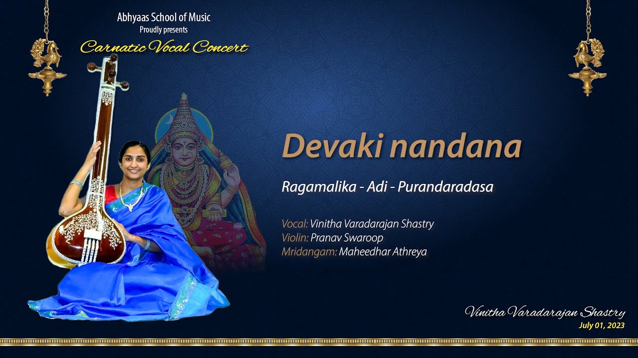 Devaki Nandana - Ragamalika - YouTube