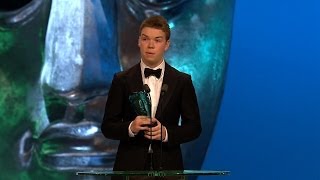 Will Poulter wins the EE Rising Star Bafta Award - The British Academy Film Awar