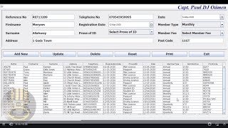 How to Create a Data Entry Form with SQL Database in Java using Eclipse - Part 1 of 2