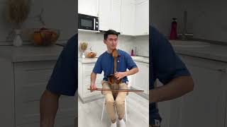 The kobyz is a traditional ancient turkic bowed instrument #worldmusic #fiddle #shorts