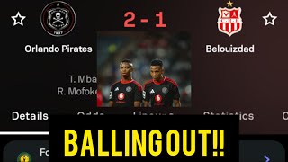 ORLANDO PIRATES 2-1 CR BELOUIZDAD| PIRATES QUALIFIES FOR THE KNOCKOUT STAGE|MOFOKENG IS EFFICIENT