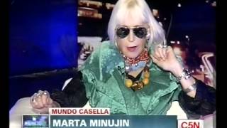 C5N - MUNDO CASELLA: MARTA MINUJIN [PARTE 4]