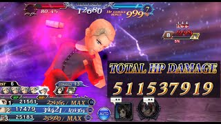 [DFFOO JP] Seven Heretics SHINRYU | Jack's 511 million BT phase  - Jack Garland, WoL, Garnet