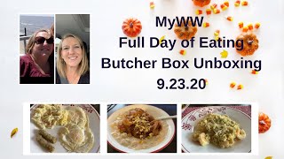 Weight Watchers | Full Day of Eating to Lose Weight | Butcher Box Unboxing #butcherbox